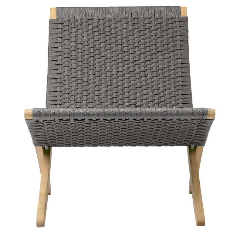 Carl Hansen & Son MG501 Cuba fauteuil outdoor charcoal 1402