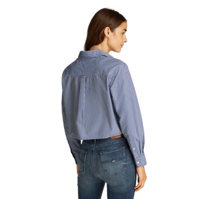 Chemise à manches longues femme Tjw Crp Rlx Poplin TOMMY HILFIGER