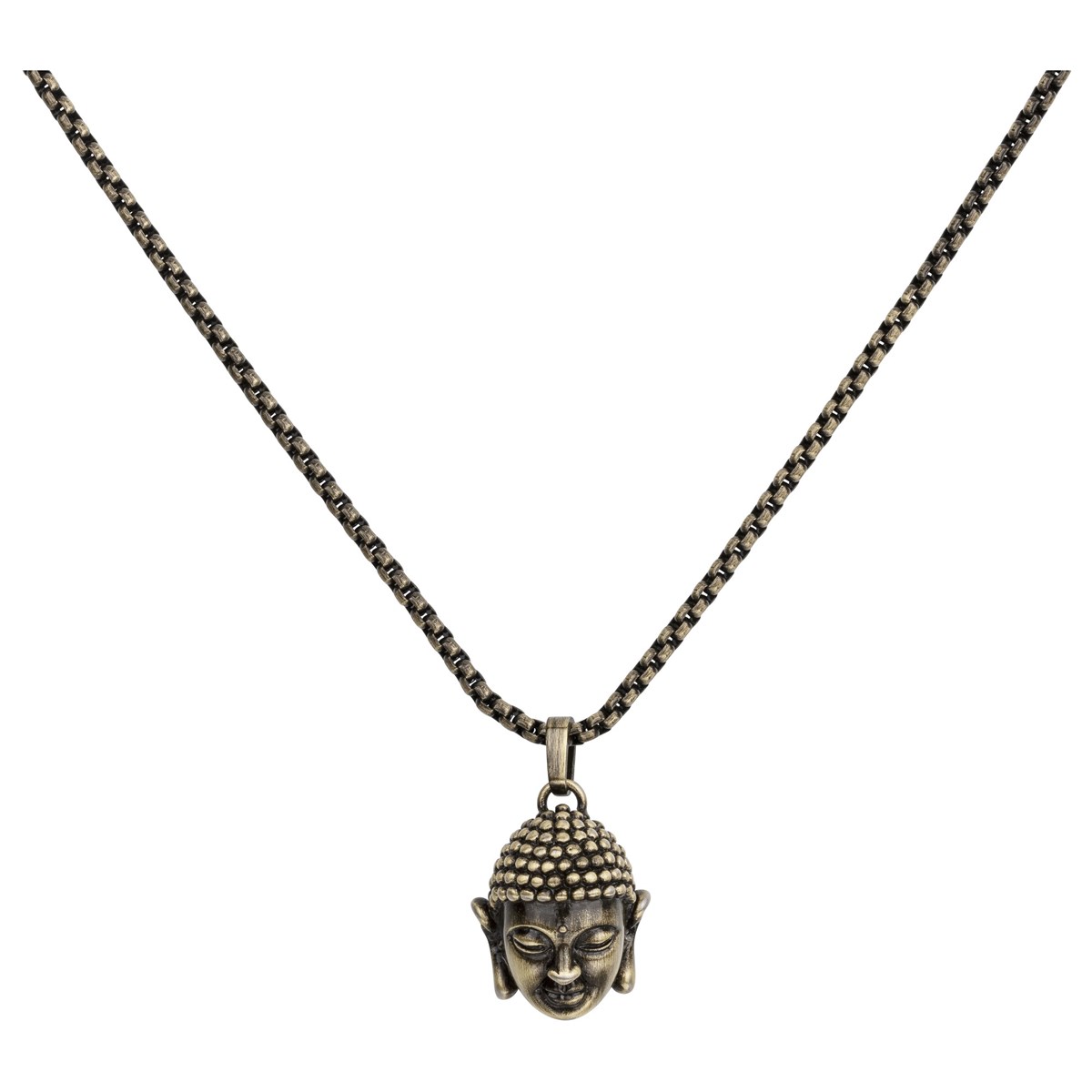Collier mono-motif Florin en Acier 316L