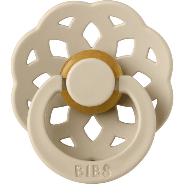 BiBs Boheme Fopspeen - Rond - 0-6 Mnd - Vanilla