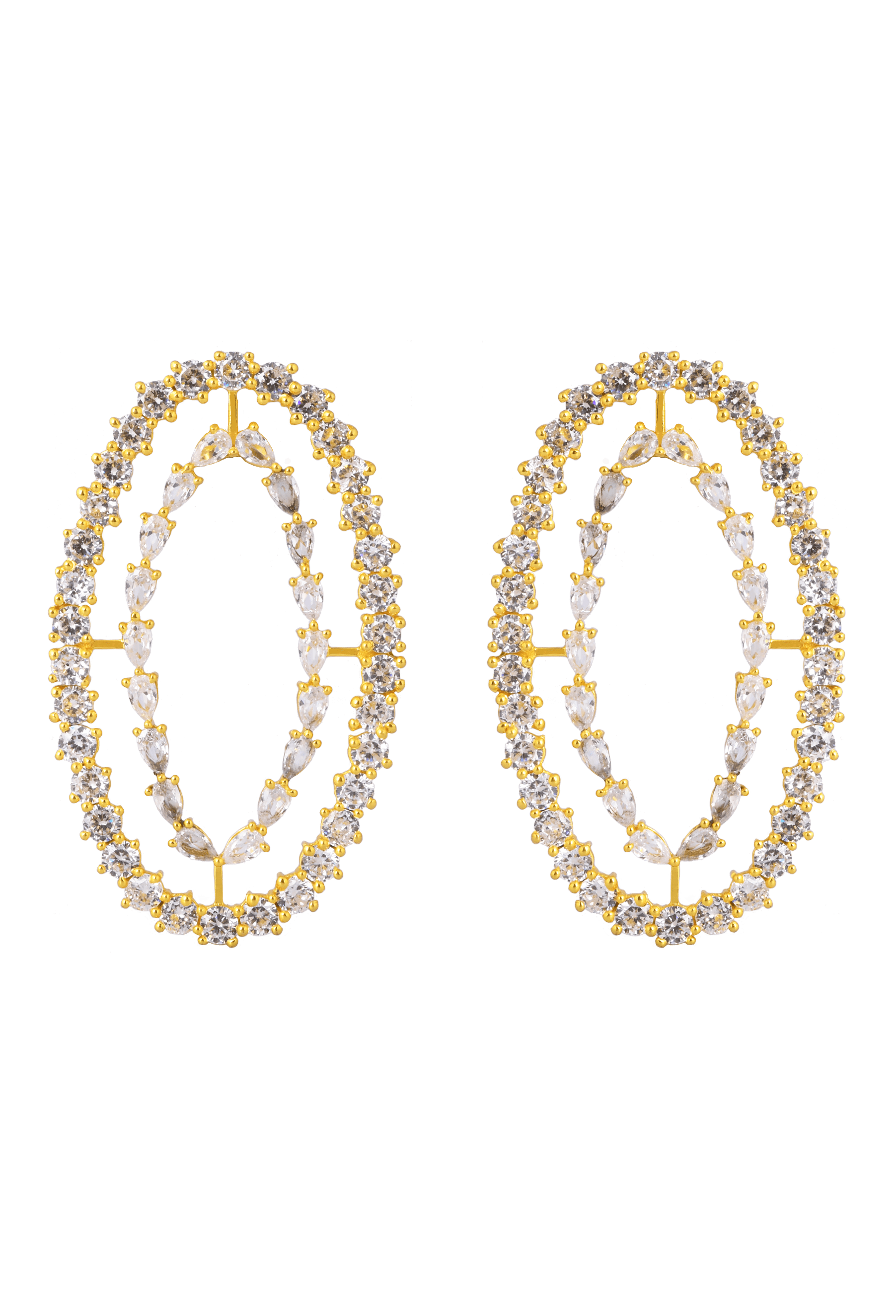 RIVOLI - Boucles d'oreilles | Bleu