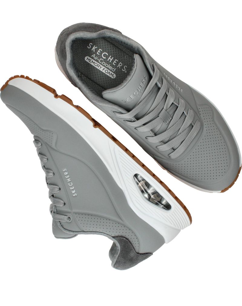 Skechers Uno Suited On Air Sneakers Grijs Heren