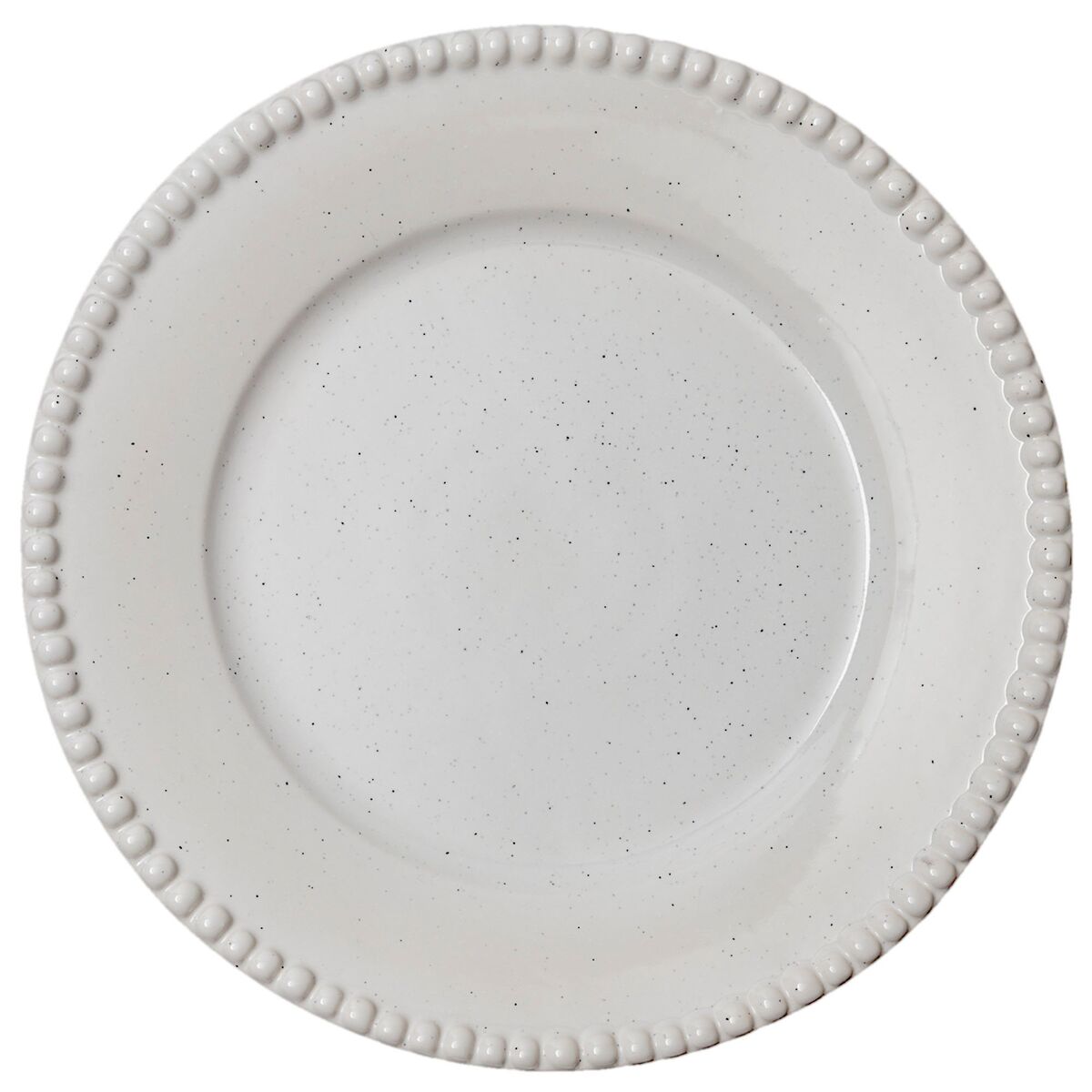 Daria 28 cm Middagstallerken 2-pk, Cotton White