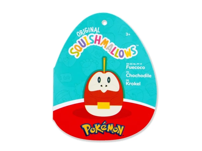 Squishmallows 25 cm Pokémon Fuecoco