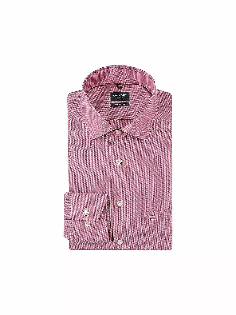 OLYMP Hemd Modern Fit rosa