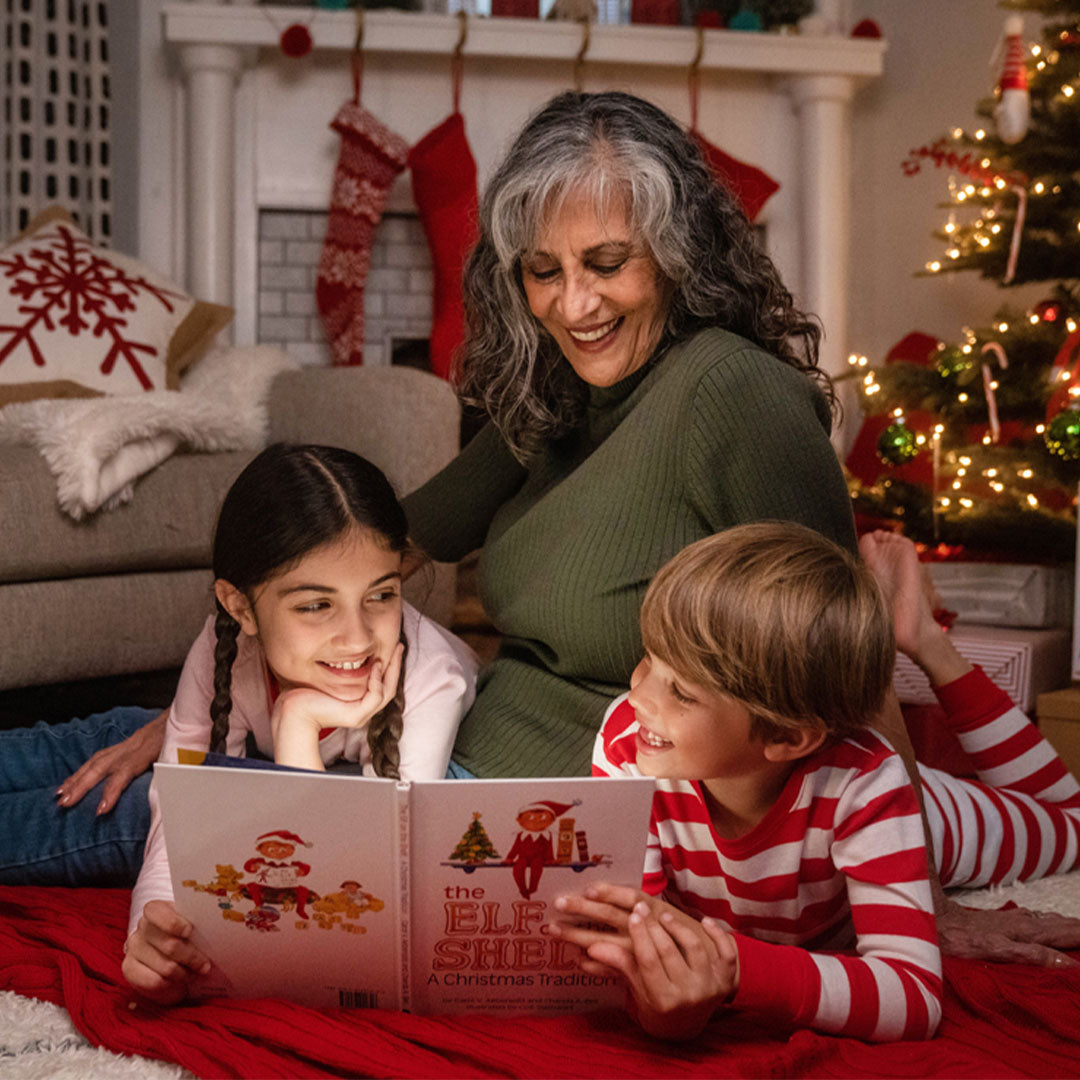Kerstboek met elfje - the elf on the shelf - meisje