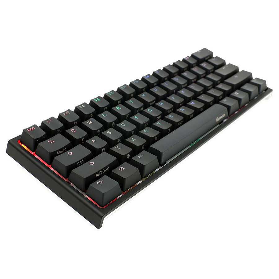 Ducky Channel One 2 Mini RGB - Noir - Cherry MX Silent