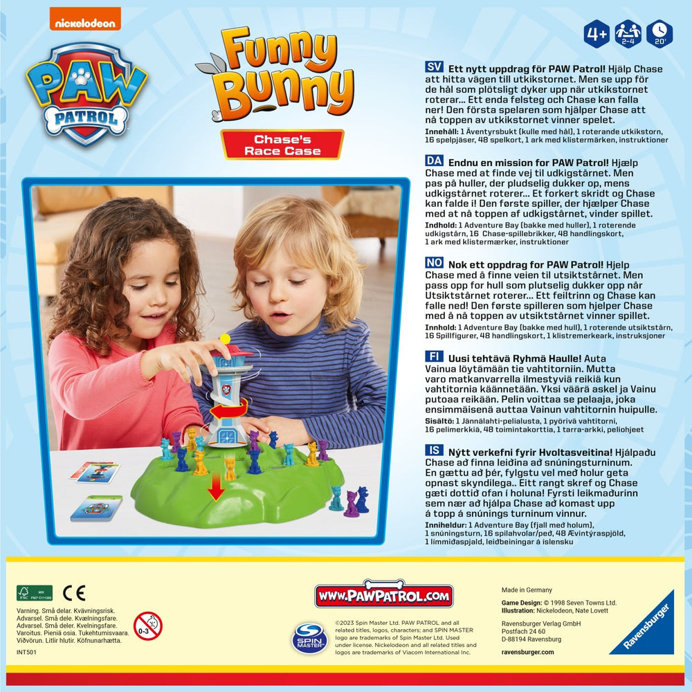Køb Ravensburger Paw Patrol Funny Bunny SV/DA/NO/FI/IS