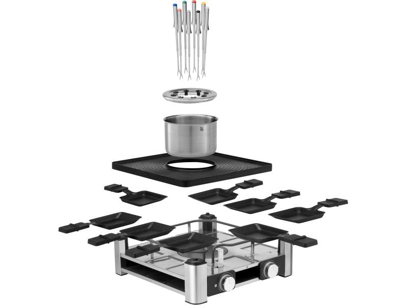 WMF Raclette-Kombination Lumero Raclette- und Fondue-Kombination