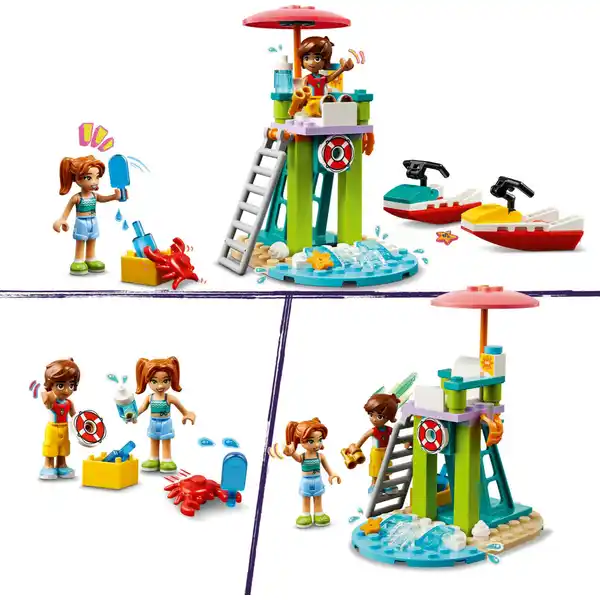 42623 Rettungsschwimmer Aussichtsturm mit Jetskis