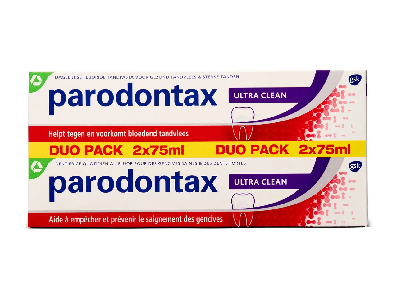 Parodontax Ultra Clean duo pack