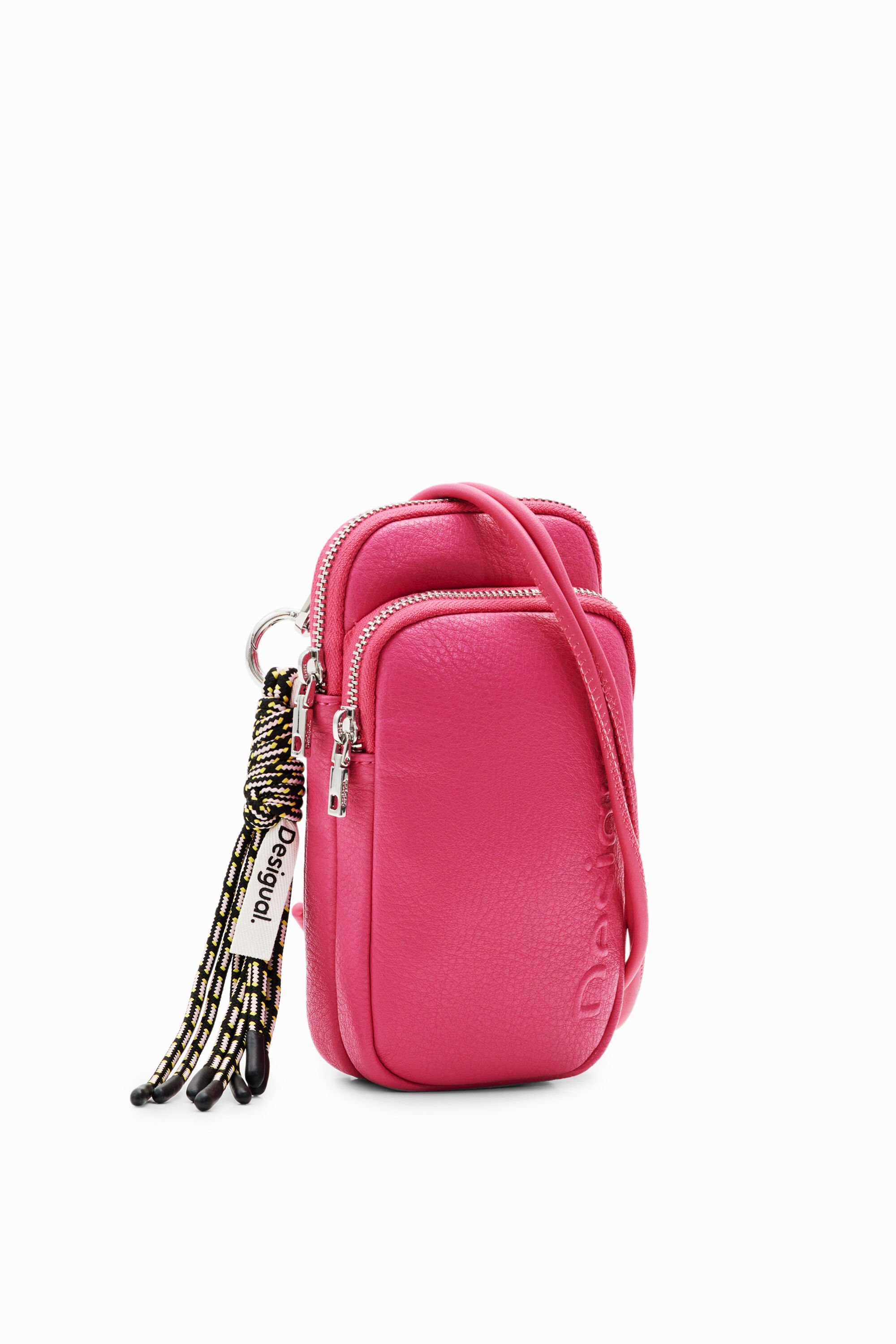 Étui de téléphone portable porte-monnaie effet cuir