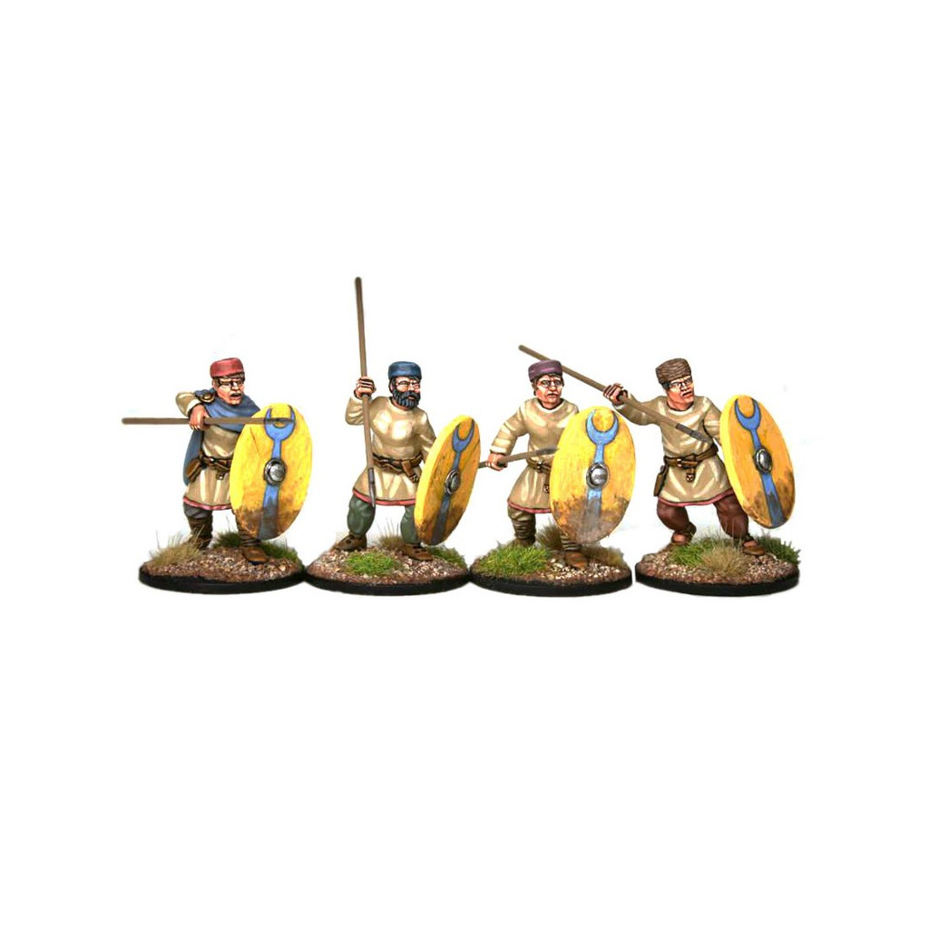 Late Roman Unarmoured Infantry in Hats