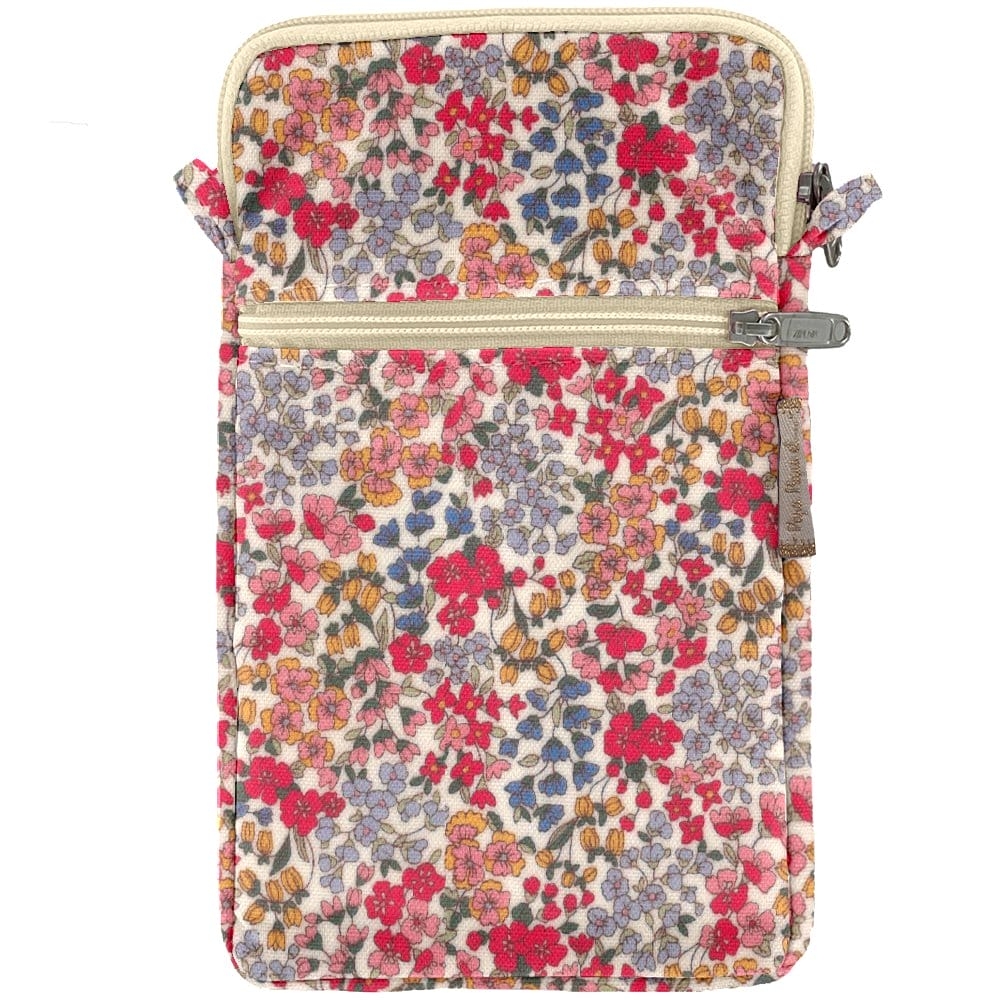 Pochette Téléphone Matelassée Porcelaine Rosée