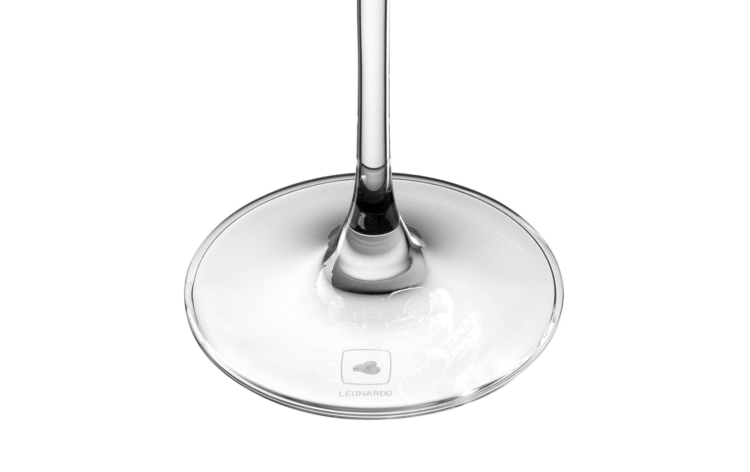 Sektglas Puccini 280 ml, 6 Stück, TransparentGläser geeignet für Champagner oder Schaumweine