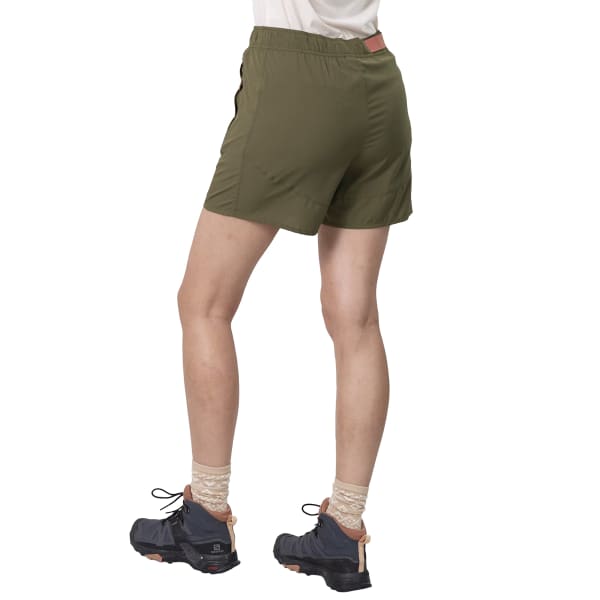 Short running KARI TRAA ANE SHORTS DARK OLIVE GREEN