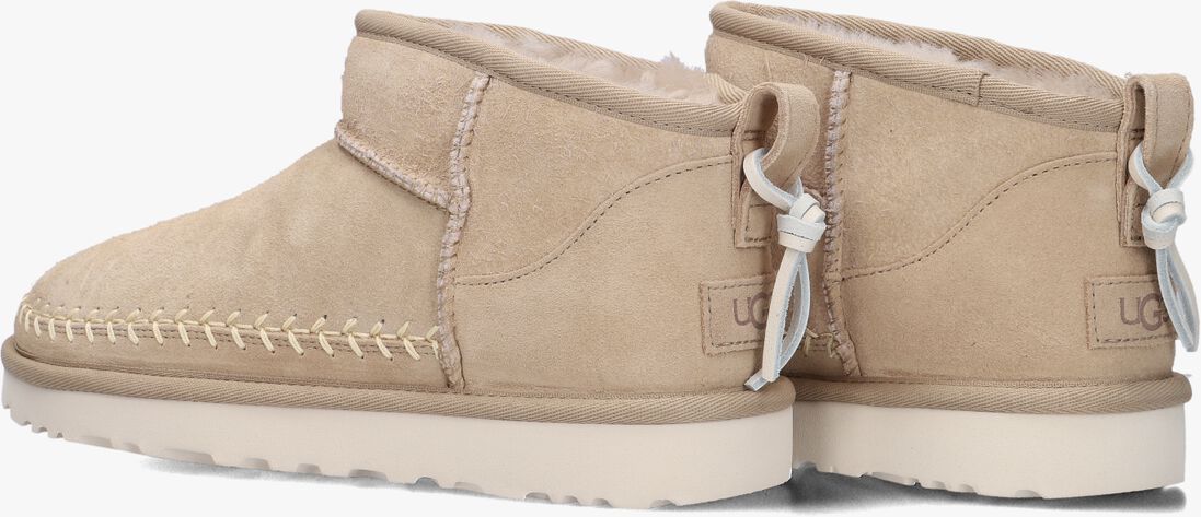 beige ugg vachtlaarzen w classic ultra mini biarritz