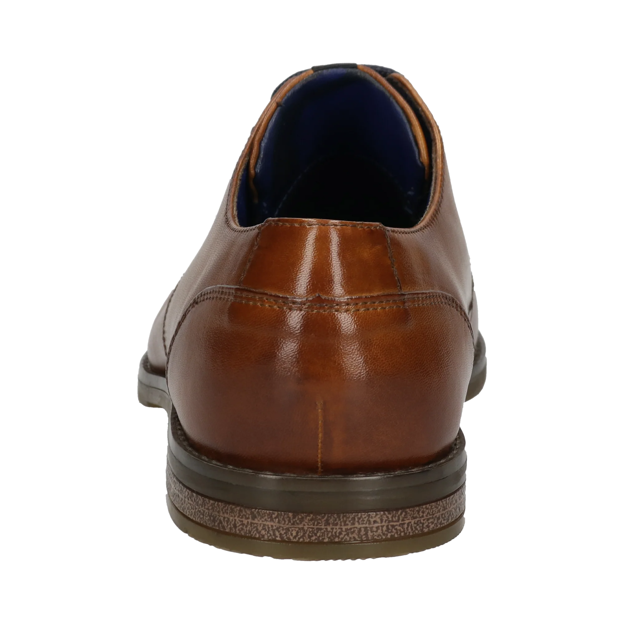 Leder Business Schnürer cognac