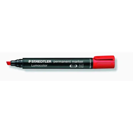 STAEDTLER® 350-2 Lumocolor permanent marker Keilspitze, rot