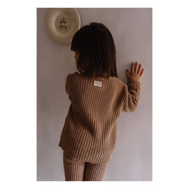 Studio Bohème Pull Coton Bio Bun | Beige