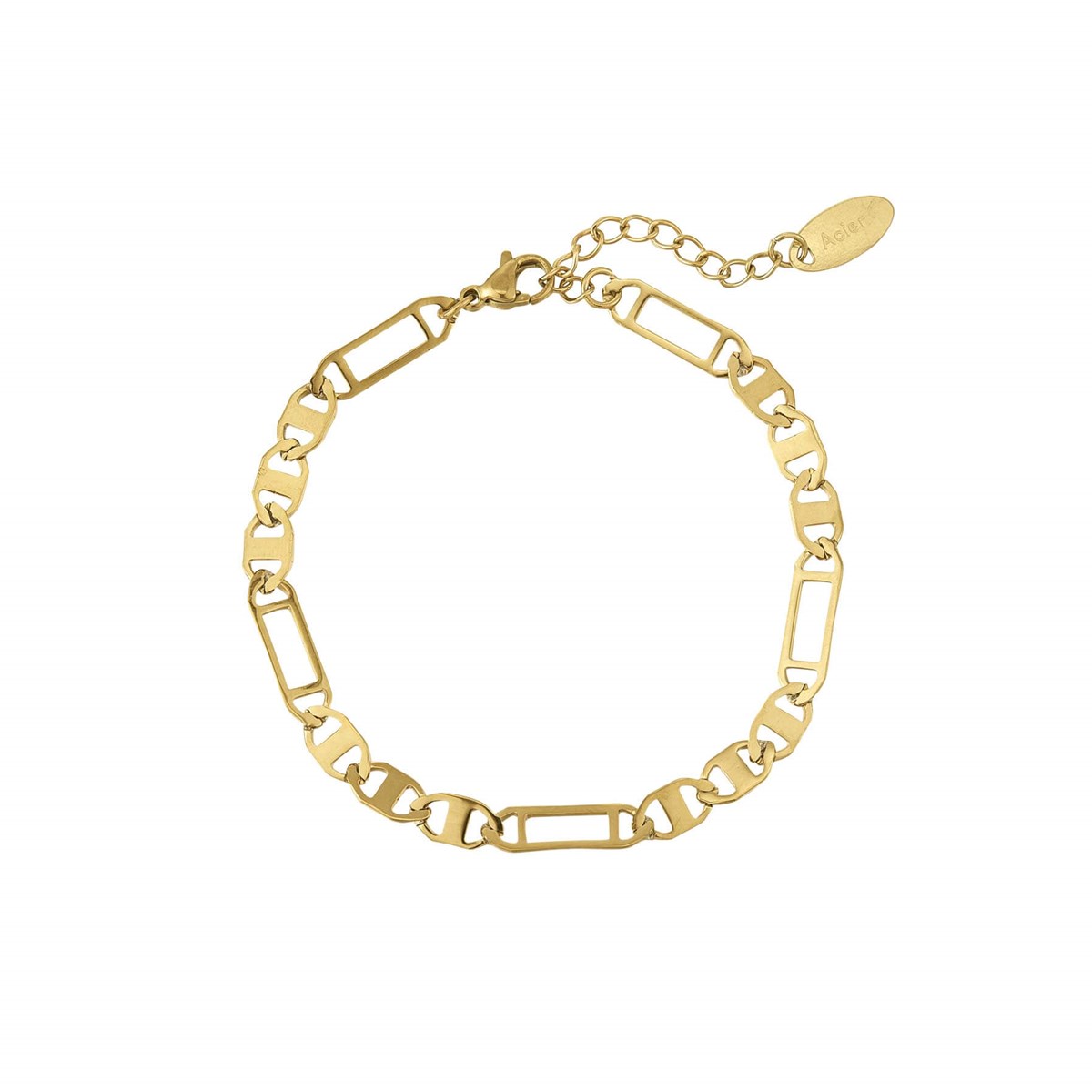 Bracelet Joan acier doré or