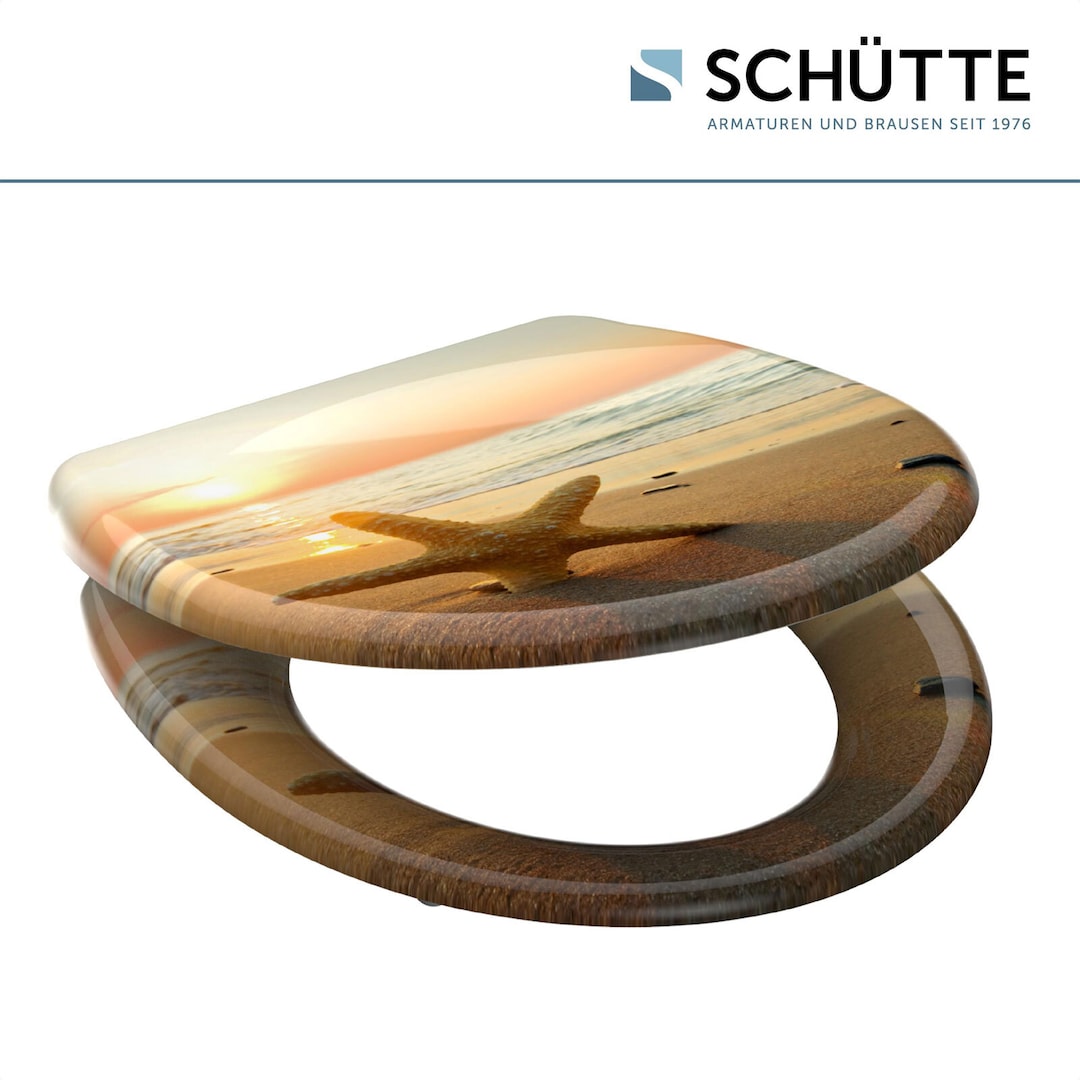 SCHÜTTE Duroplast WC-Sitz Sea Star