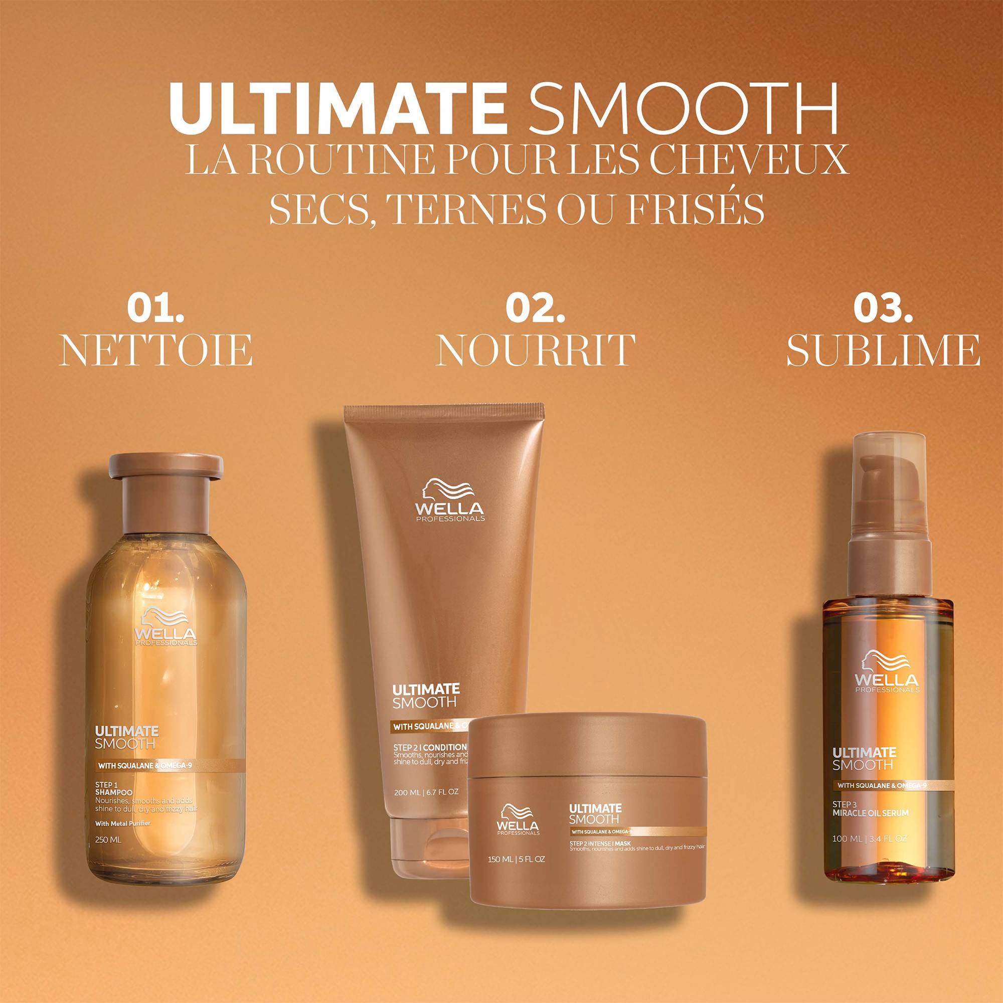 Sérum Huile Miracle Ultimate Smooth / 30ml