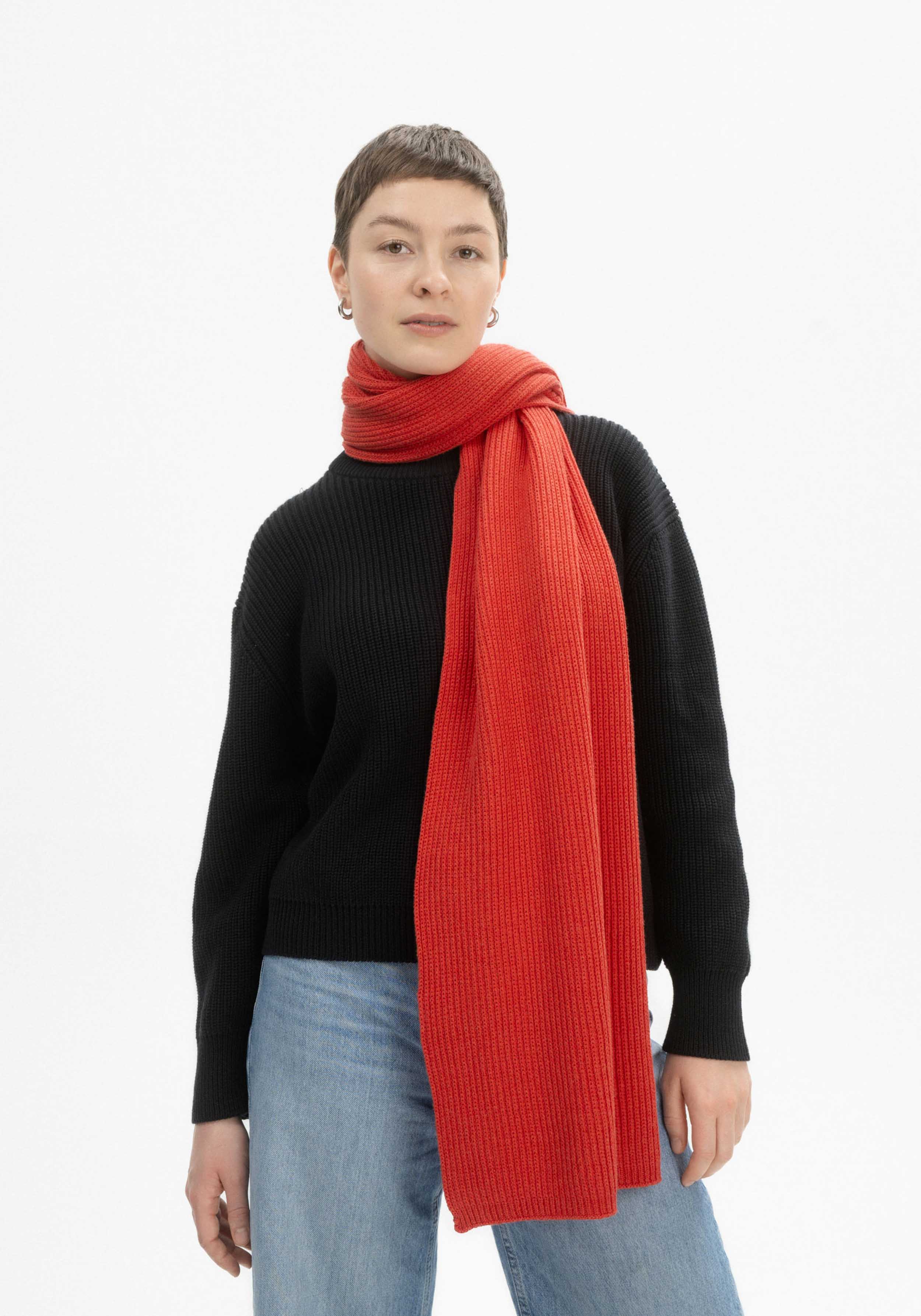 Mela Schal Nagna Red Apple Melange