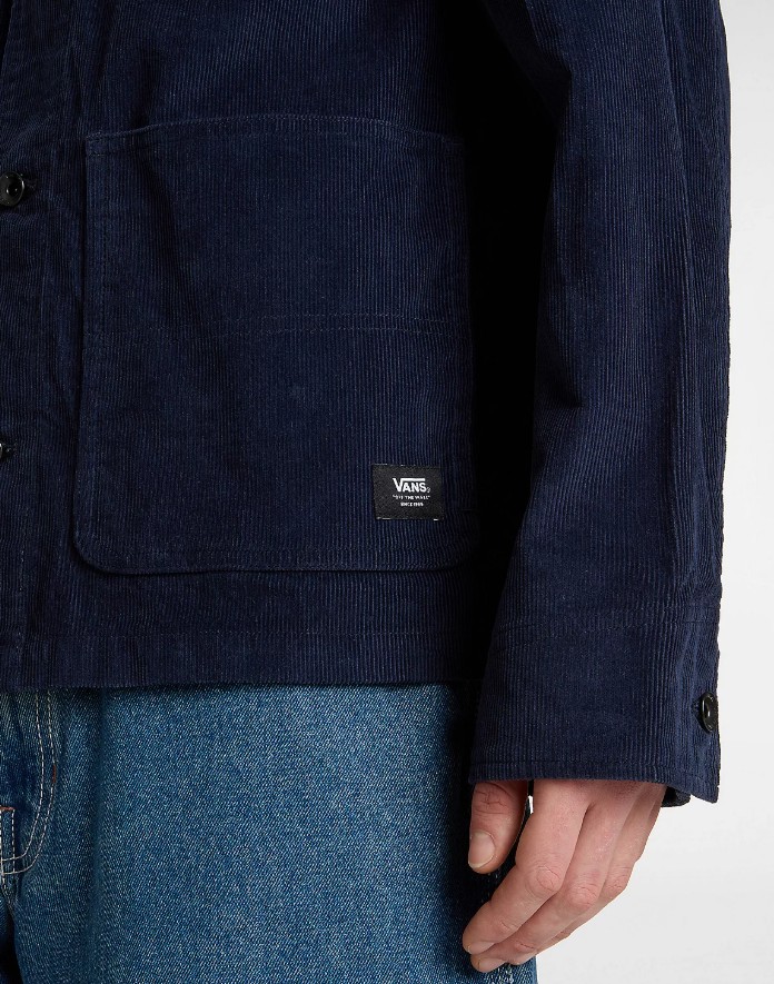 Vans Drill Chore Coat Corduroy Bitter Chocolate