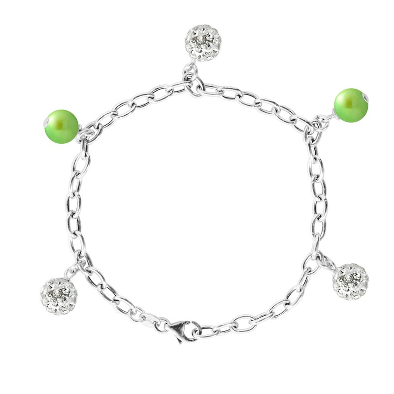 Bracelet - Perles de culture d'eau douce - Argent 925