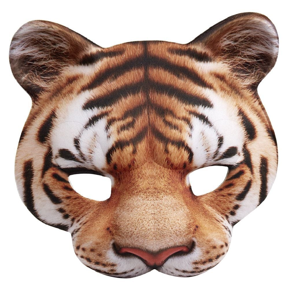 Masque pour adulte imprimé tête d'animal