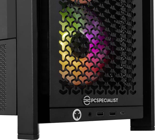 PCSpecialist Spectra 110 R7-9X3D/32/2TB/5070Ti stationær gaming computer