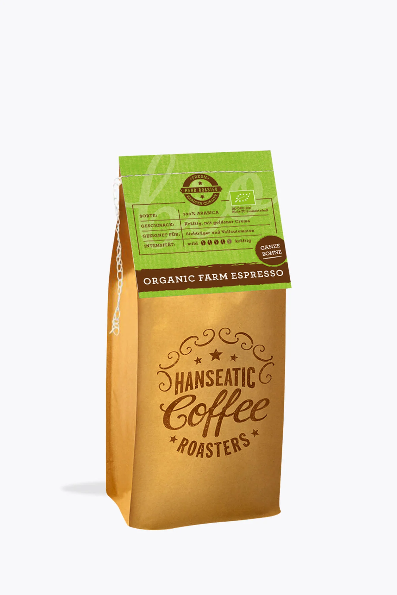 Hanseatic Coffee Roasters Organic Farm Espresso