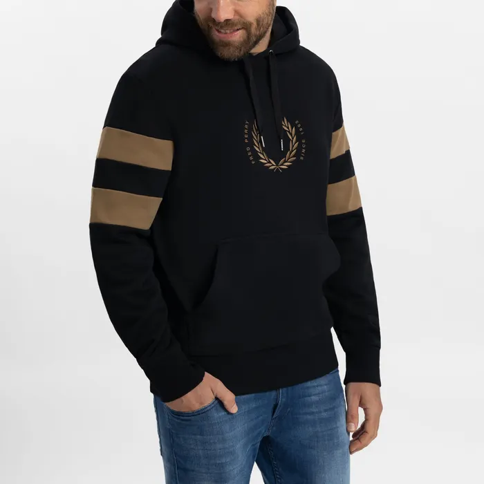 Fred Perry Bold Tipped Hoodie Heren