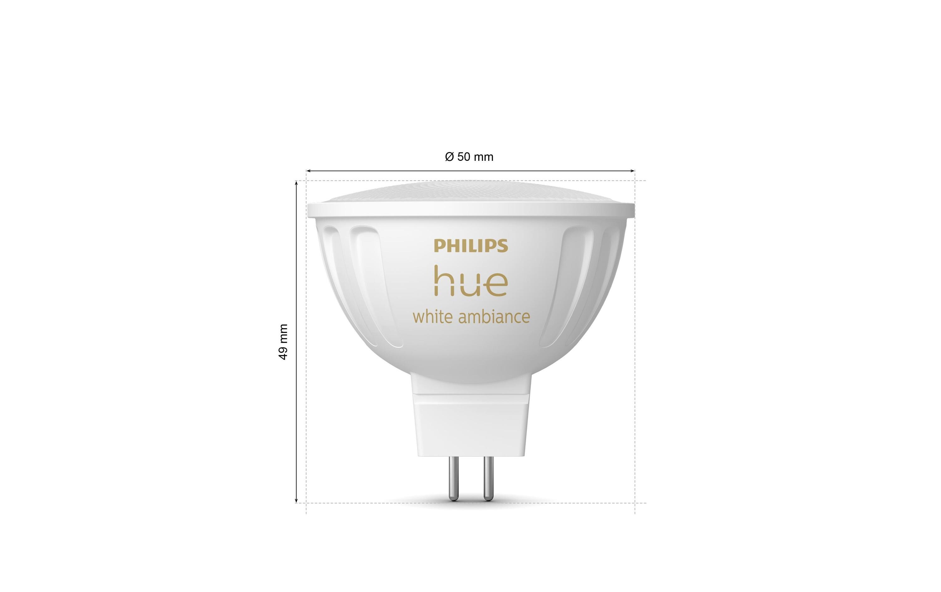 Leuchtmittel White Ambiance MR16 Einzelpack 400 lmSmartes Spot-Leuchtmittel für Leuchten mit GU5.3 Sockel