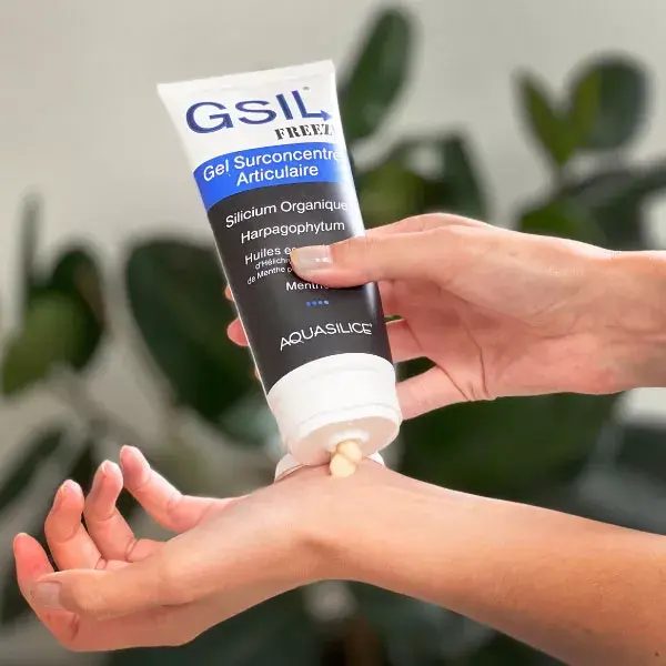 Gel anticongelante Aquasilice GSIL, altamente concentrado para articulações, 200ml