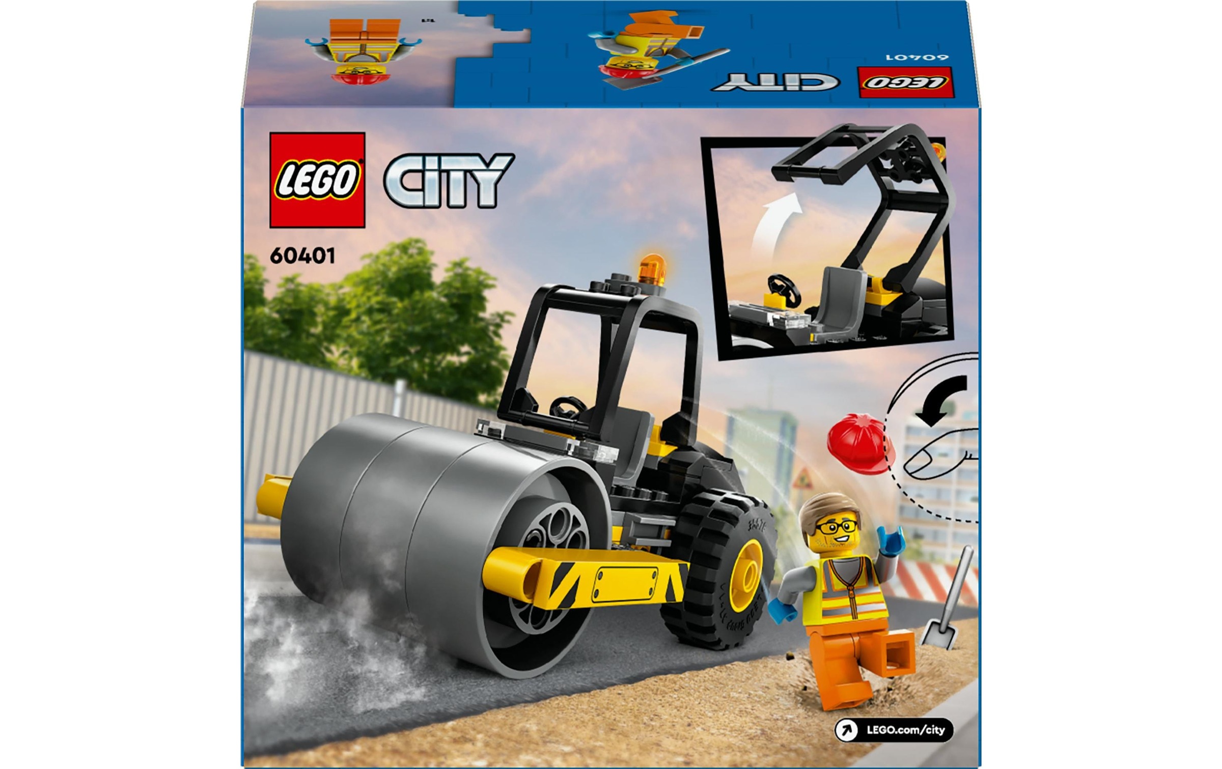 LEGO® Spielbausteine »Strassenwalze 60401«