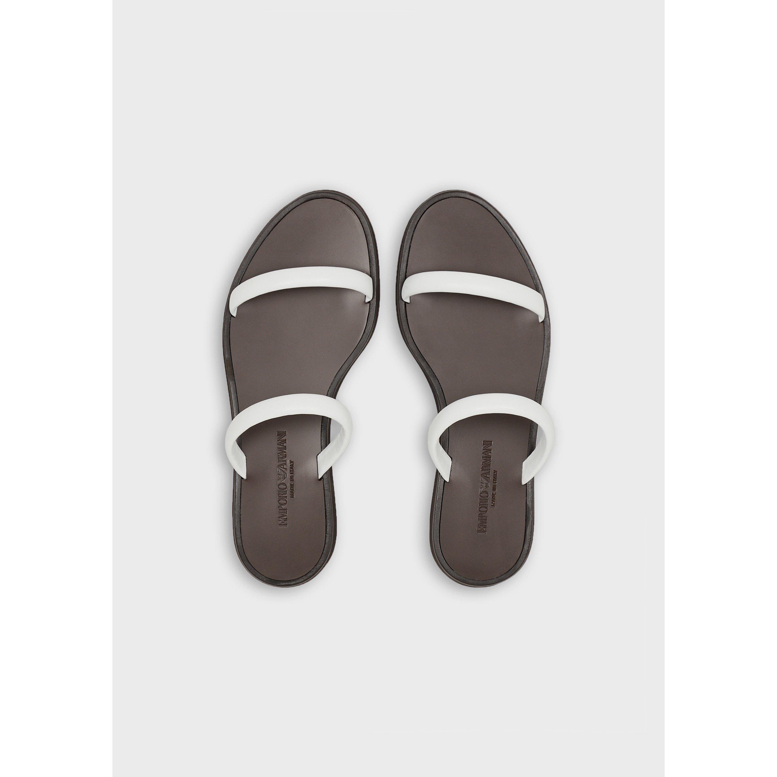 Emporio Armani Flat Sandals