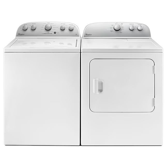 Lavadora de carregamento superior Whirlpool de 3,5 pés cúbicos com agitador de alta eficiência (branca)