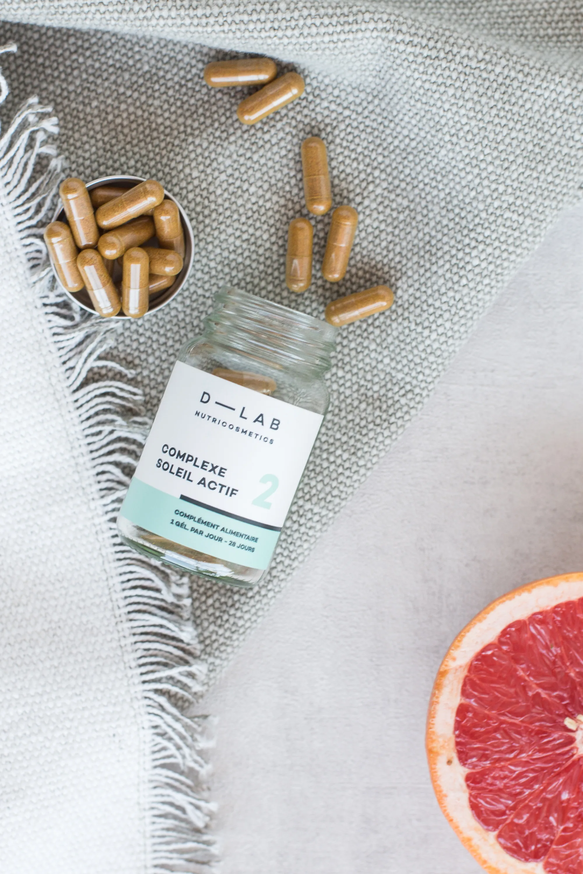 D-LAB Nutricosmetics Complément alimentaire Complexe Soleil Actif