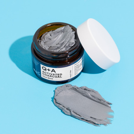 Q+A Activated Charcoal Face Mask
