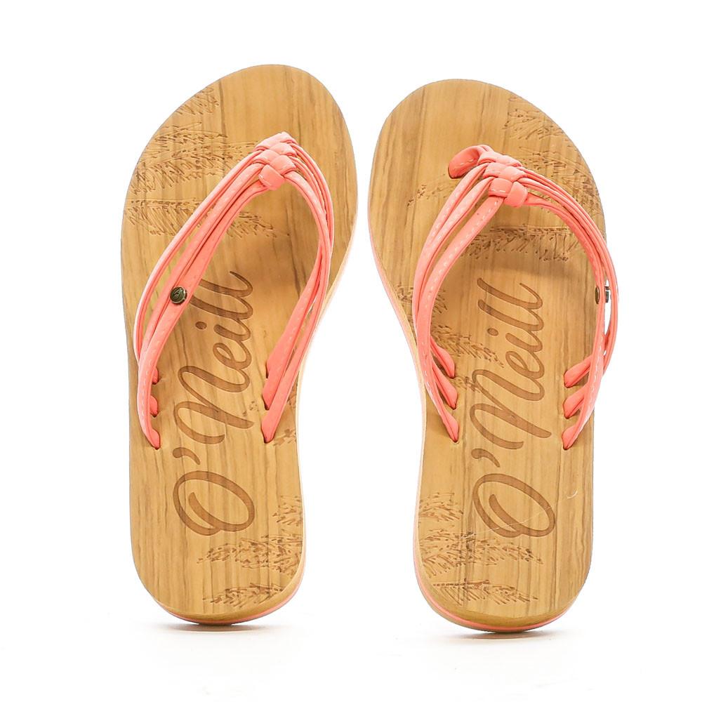 O'Neill Tongs Rose/Marron Fille O'Neill Ditsy