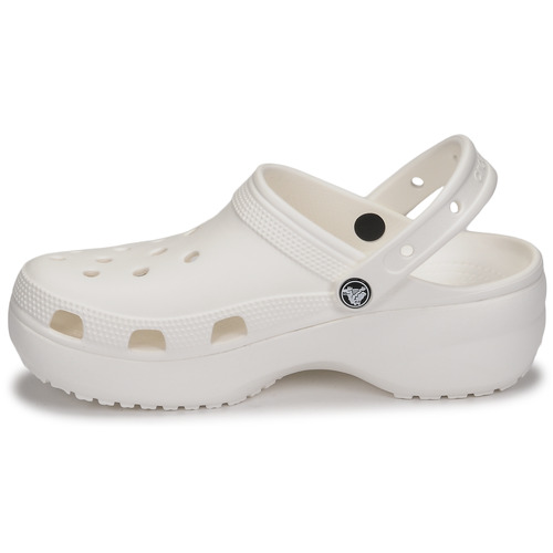 Crocs - CLASSIC PLATFORM CLOG W - Blanc