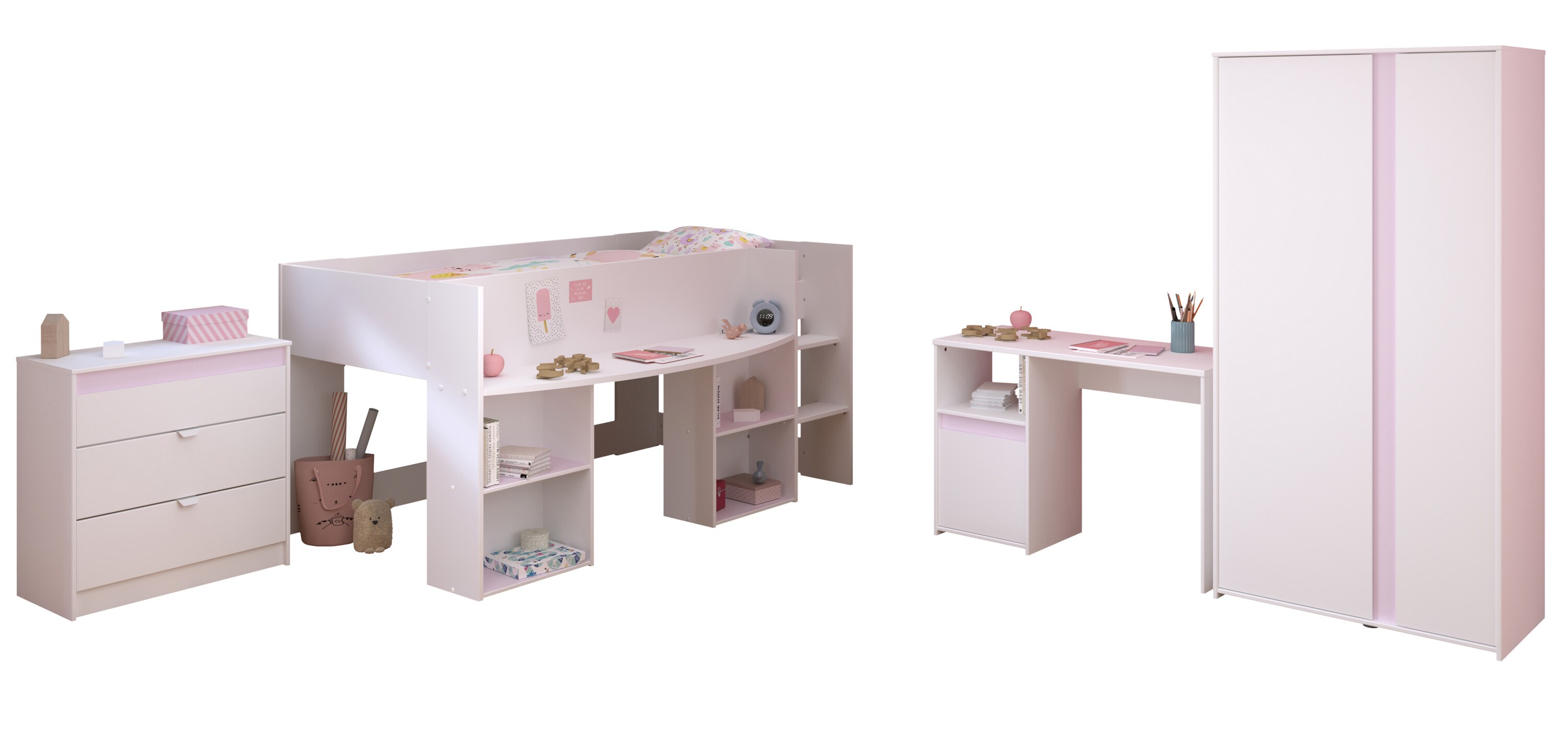 Parisot Kinderzimmer Set 4tlg 