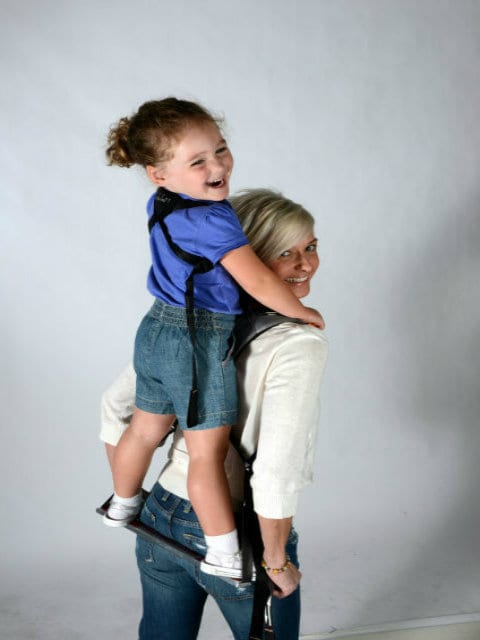 Piggyback Rider® Scout, bæremeis<br>Lei av å bære barna på ryggen?