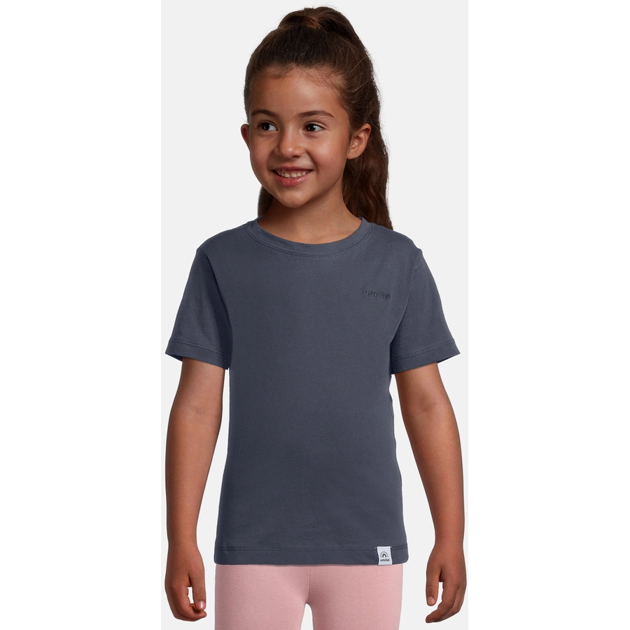 New Life T-Shirt Basic T-Shirt Blau