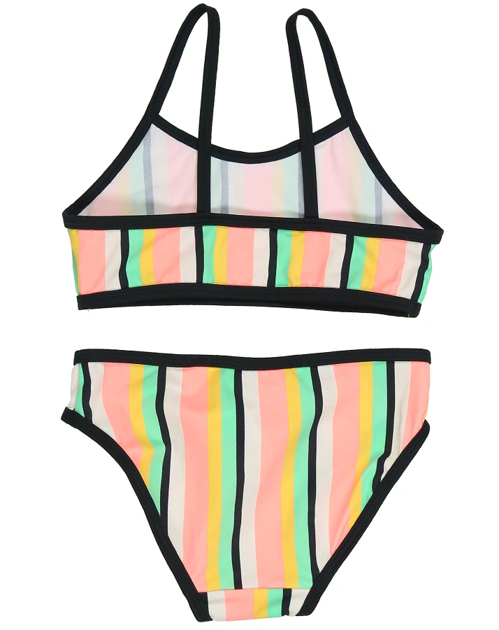 Bikini NMFZTRIPE in bunt