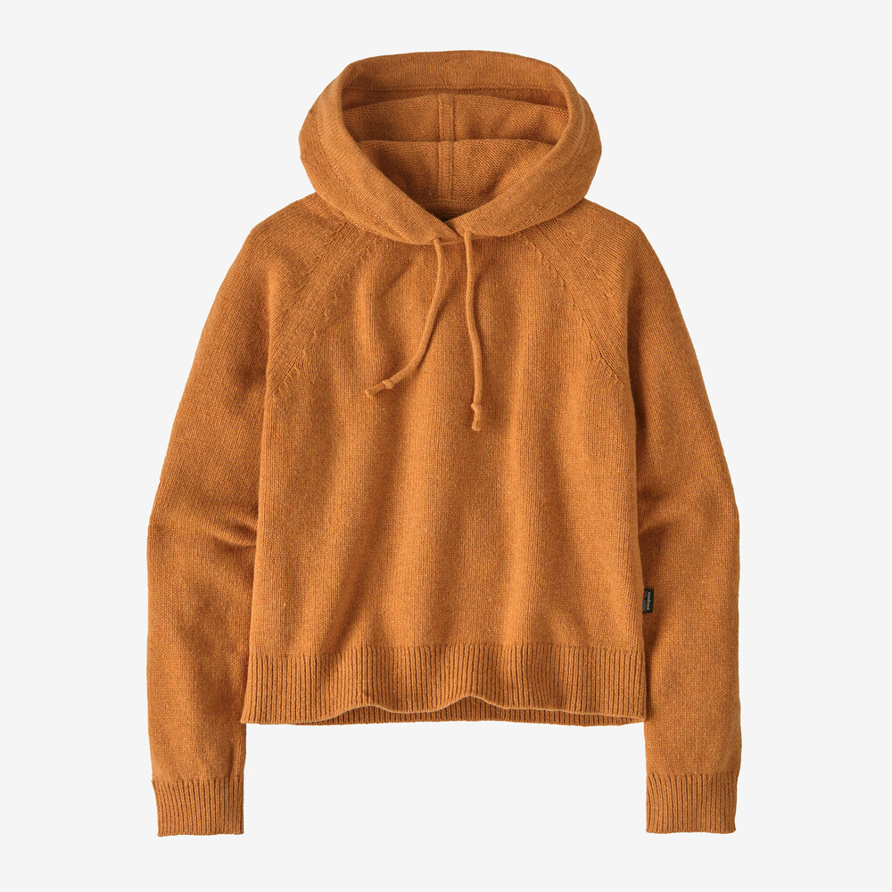 Damen-Kapuzenpullover aus recyceltem Wollmischgewebe
