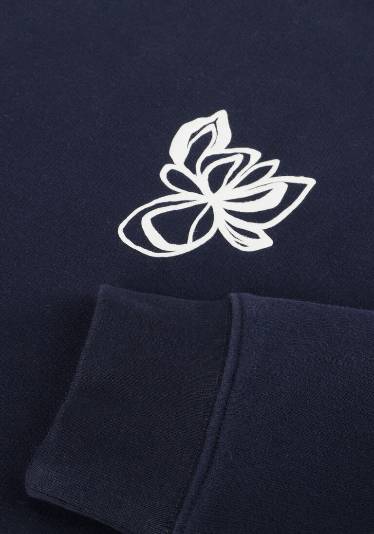donkerblauwe the goodpeople sweater lito