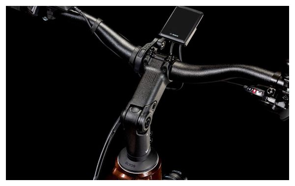 VTC Électrique Cube Touring Hybrid Pro 625 Shimano Cues 11V 625 Wh 700 mm Marron Orange Cinnamon 2025